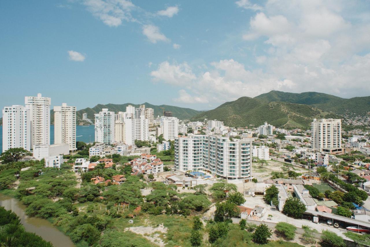 Edificio Reserva Del Mar, Apartamentos 1618, 1614 Y 1714 圣玛尔塔 外观 照片